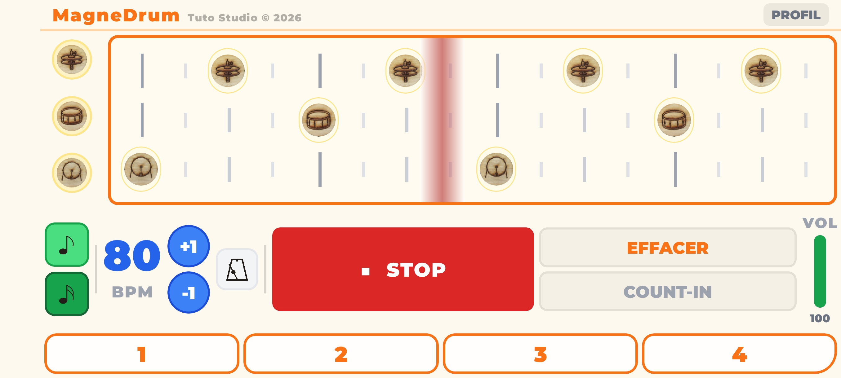 MagneDrum — édition